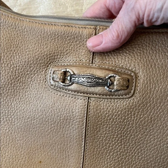 Brighton Tan Leather Shoulder - Picture 4 of 11
